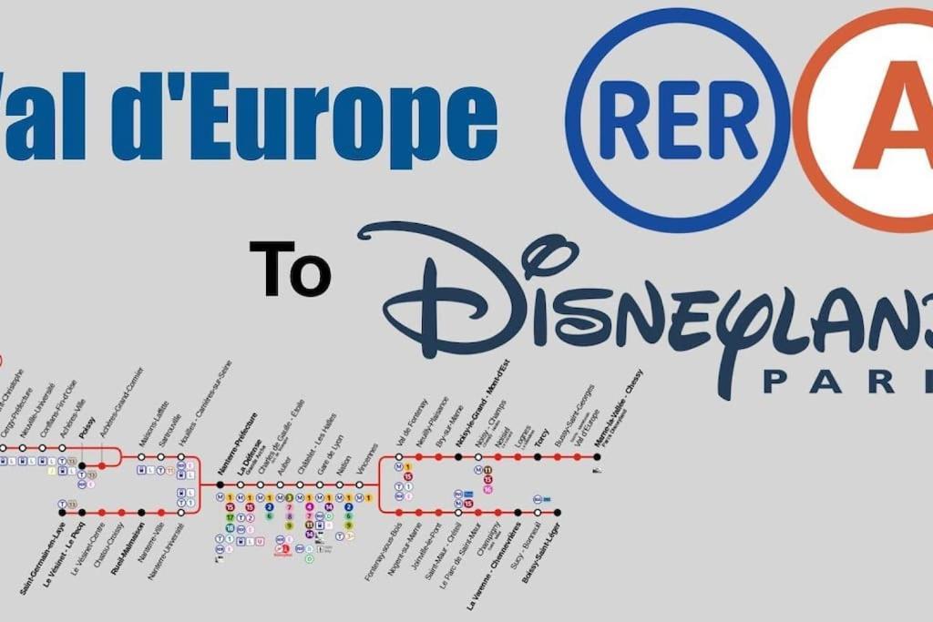 Le Regence, Terrasse, Serris Disney Bagian luar foto